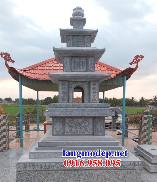 Mộ tháp đá sư trụ trì đẹp nhất 2021