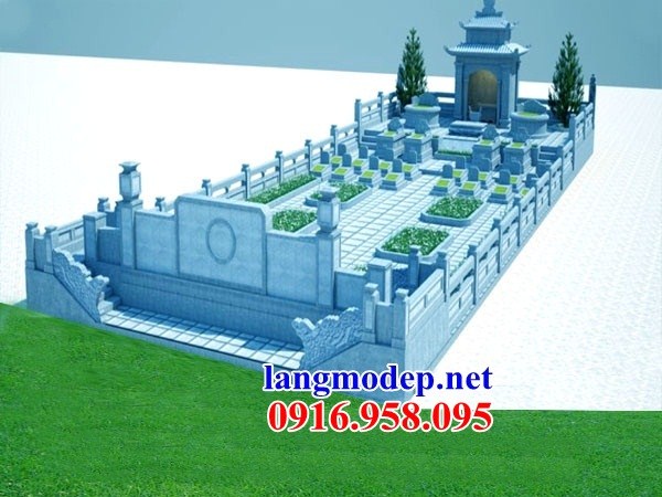 Mẫu hình ảnh am thờ nghĩa trang gia đình dòng họ bằng đá thiết kế hiện đại bán tại Trà Vinh