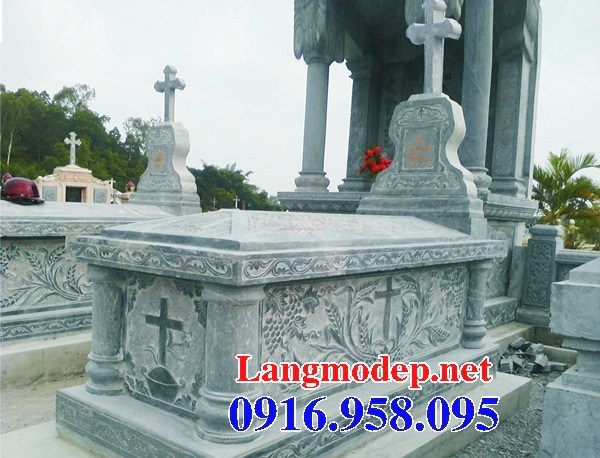 Xây lắp mộ đá công giáo đẹp tại Sài Gòn