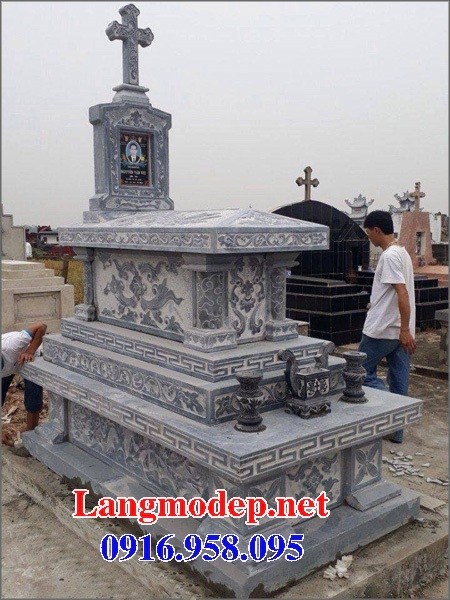 Địa chỉ bán mộ đá đạo công giáo đẹp tại An Giang
