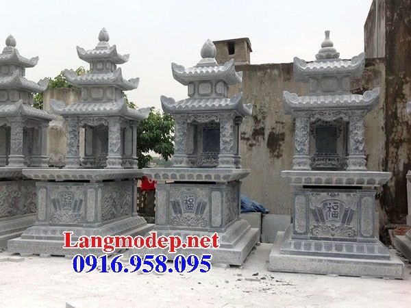 Địa chỉ bán mộ hai mái bằng đá xanh nguyên khối đẹp tại Sài Gòn