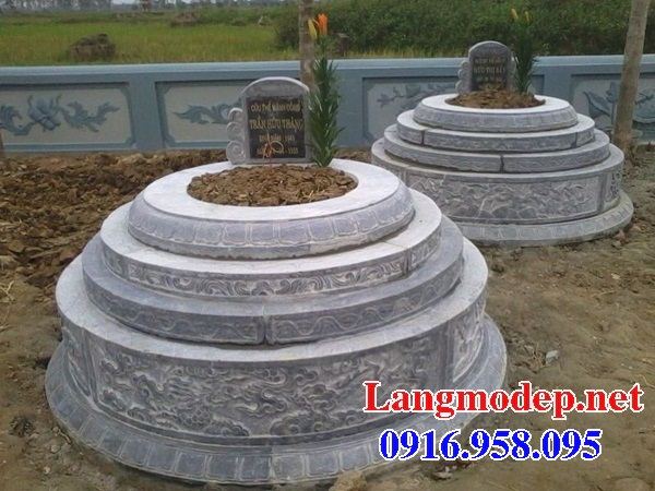 Địa chỉ bán mộ tổ hình tròn khu nghĩa trang gia đình dòng họ bằng đá đẹp tại Nam Định