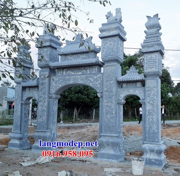 Cổng tam quan bằng đá xanh bán tại Phú Thọ