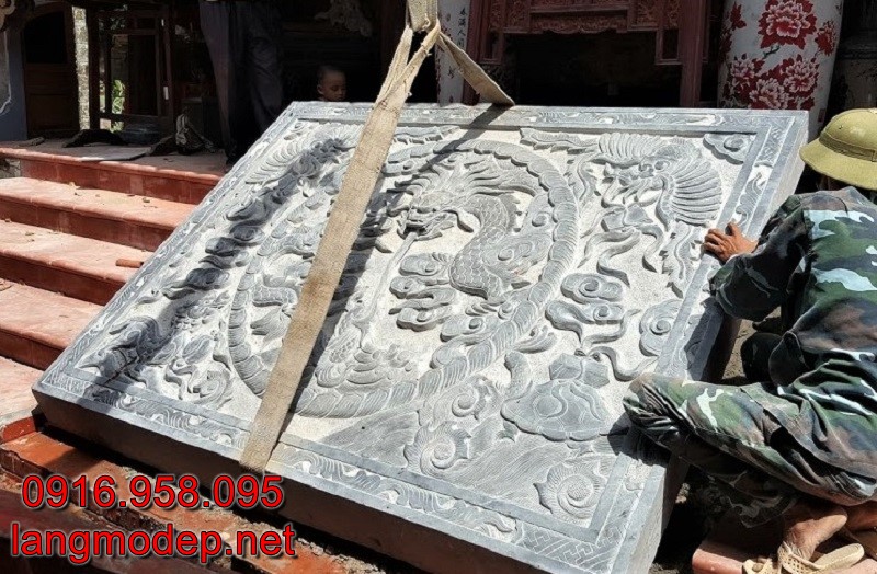 Chiếu rồng với kích thước chuẩn phong thuỷ thước lỗ ban