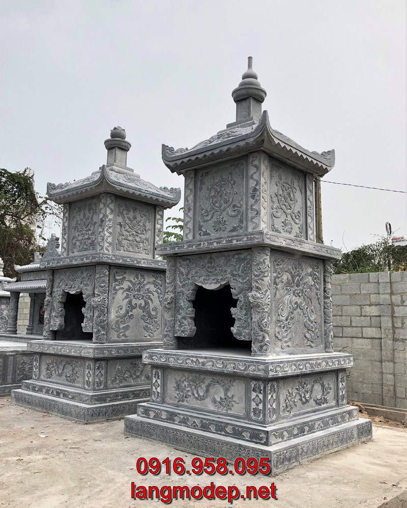 Tháp mộ để hũ tro cốt đẹp chuẩn phong thuỷ, giá tốt bán chạy nhất tại Đồng Nai năm 2023