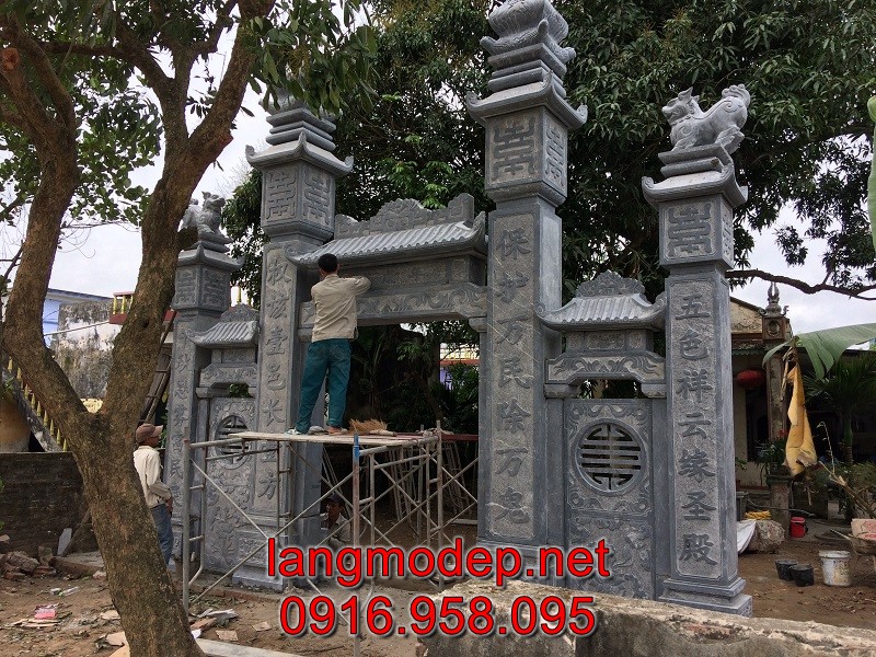Mẫu cổng đá đẹp, giá tốt bán tại Bình Phước