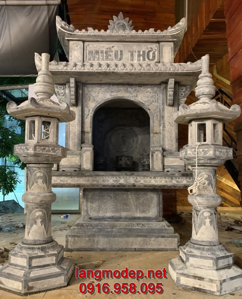 Mẫu miếu thờ đá đẹp bán tại Sóc Trăng