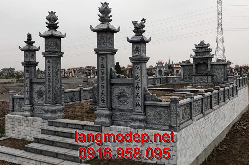 Cơ sở đá mỹ nghệ Ninh Vân chuyên chế tác các khu nghĩa trang gia đình đẹp chuẩn phong thuỷ, giá tốt, uy tín, chất lượng
