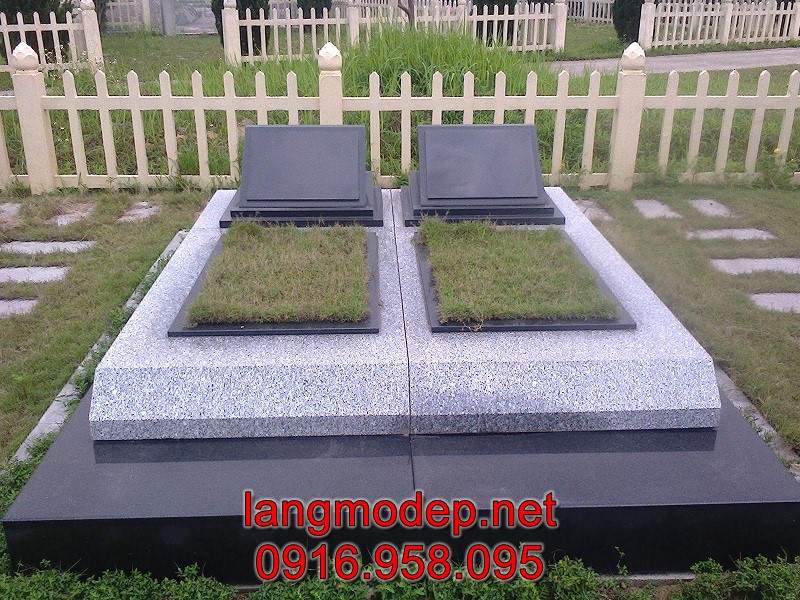 Mộ song thân bán tại Cần Thơ có kích thước chuẩn phong thuỷ thước lỗ ban