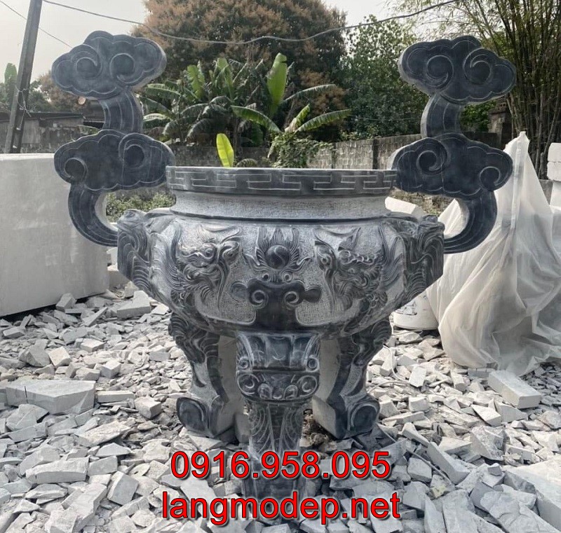 Mẫu nghê dỉnh hương đá xanh bền đẹp bán tại Bình Phước