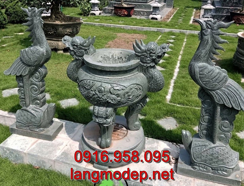 Mẫu đỉnh hương xanh rêu cao cấp bán tại Bình Phước