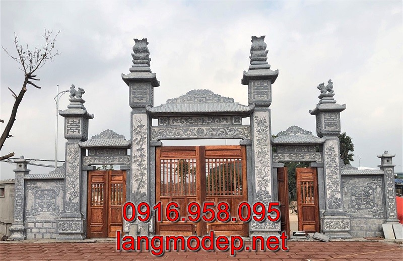 Mẫu cổng nhà thờ bằng đá đẹp chuẩn phong thuỷ, giá tốt, bán chạy nhất tại Đồng Nai năm 2023