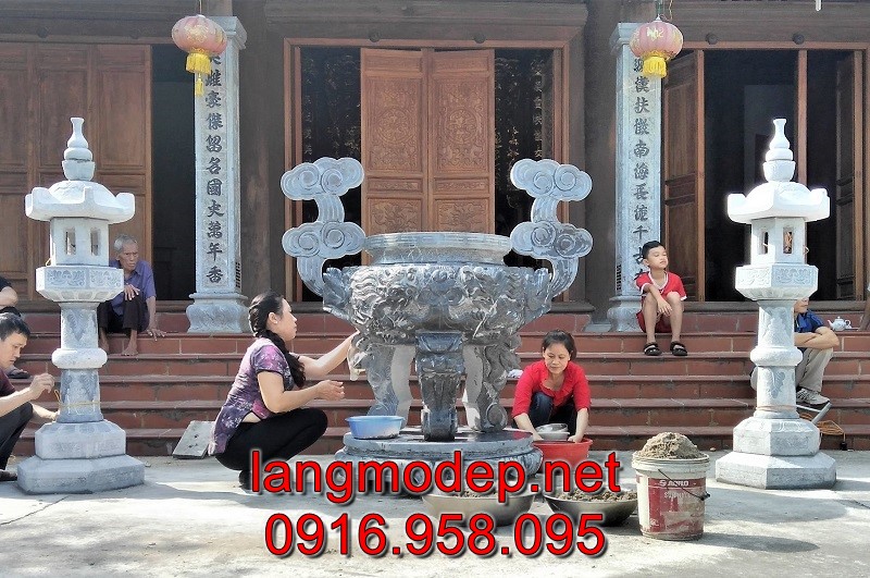 Lư hương đá tự nhiên đẹp chuẩn phong thuỷ, bền vững với thời gian và mang đậm giá trị tâm linh cao quý
