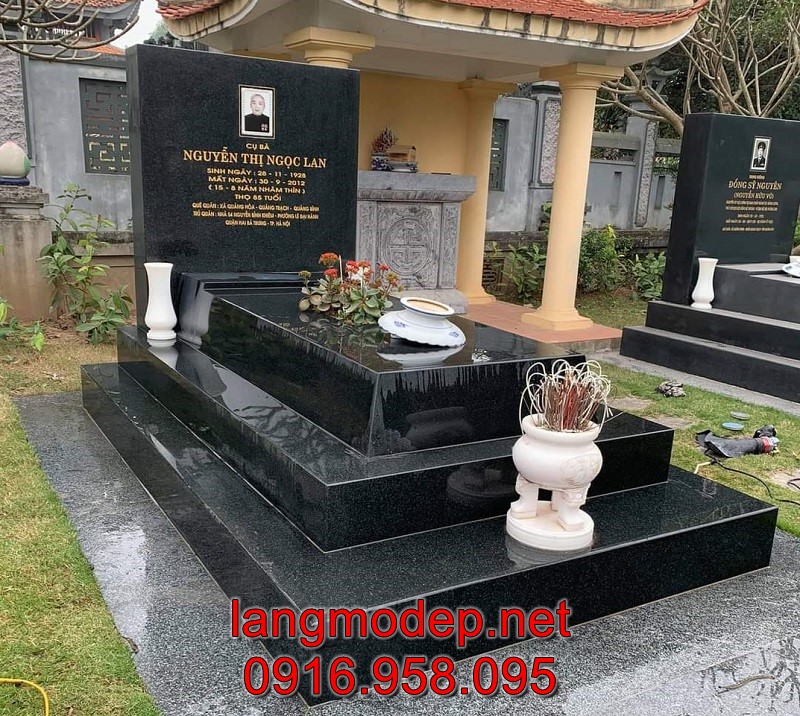 Mộ đá granite phong thuỷ đẹp, giá tốt, bán chạy nhất tại Bình Dương năm 2024