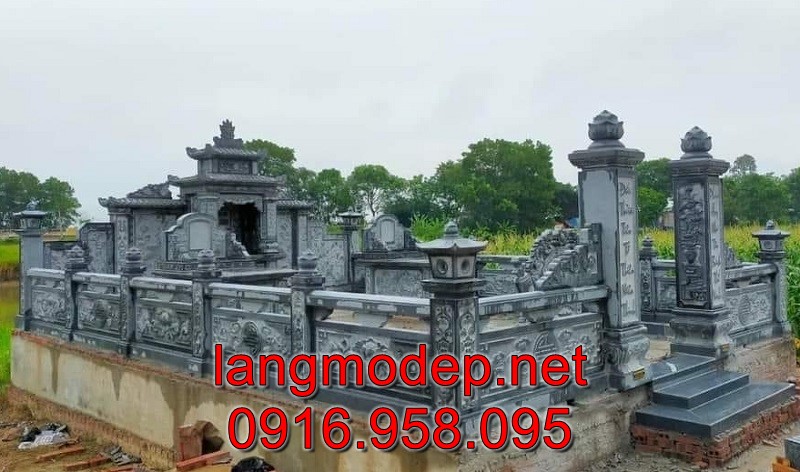 Mẫu lăng mộ đá mỹ nghệ đẹp chuẩn phong thuỷ, giá tốt, bán chạy nhất tại Sài Gòn năm 2024