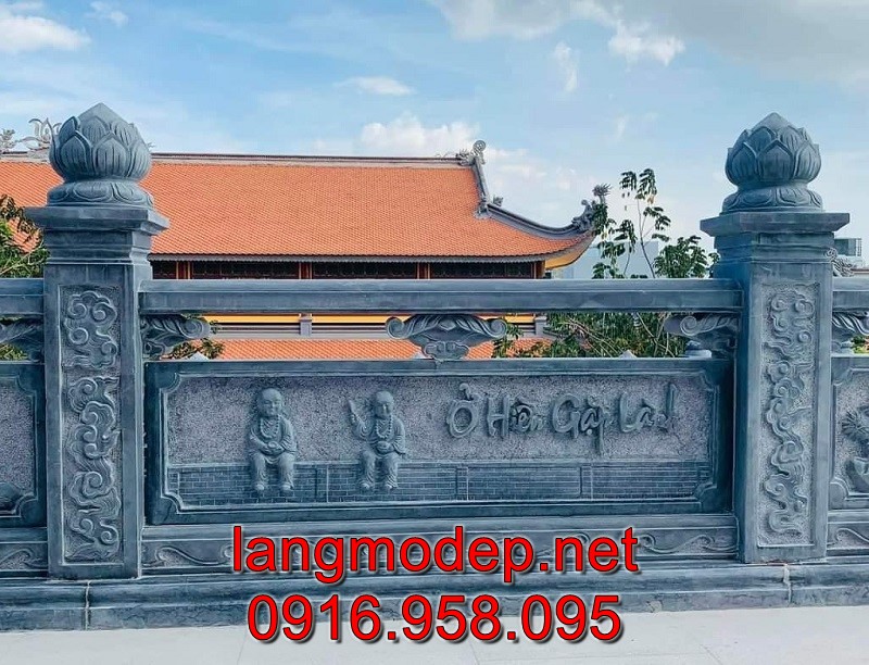 Mẫu lan can bằng đá đẹp bán tại Hải Dương