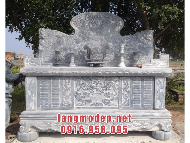 Mẫu bàn lễ làm bằng đá tự nhiên chất lượng cao