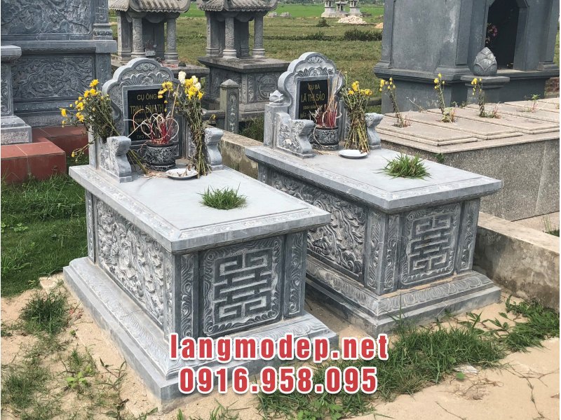 Mẫu mộ hậu bành với kích thước chuẩn phong thuỷ thước lỗ ban