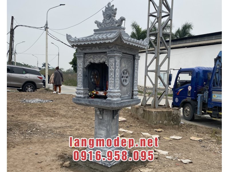 Mẫu cây hương thờ bằng đá tự nhiên đẹp, giá tốt bán tại Vĩnh Long