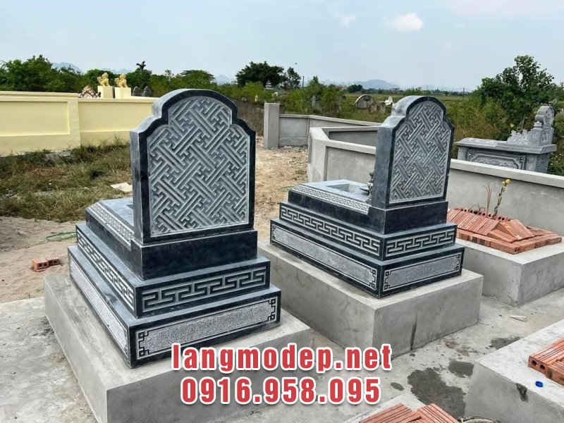 Mẫu Mộ đá xanh rêu 3 cấp nguyên khối #daninhbinh.JPG Mẫu Mộ đá xanh rêu 3 cấp nguyên khối #daninhbinh.JPG
