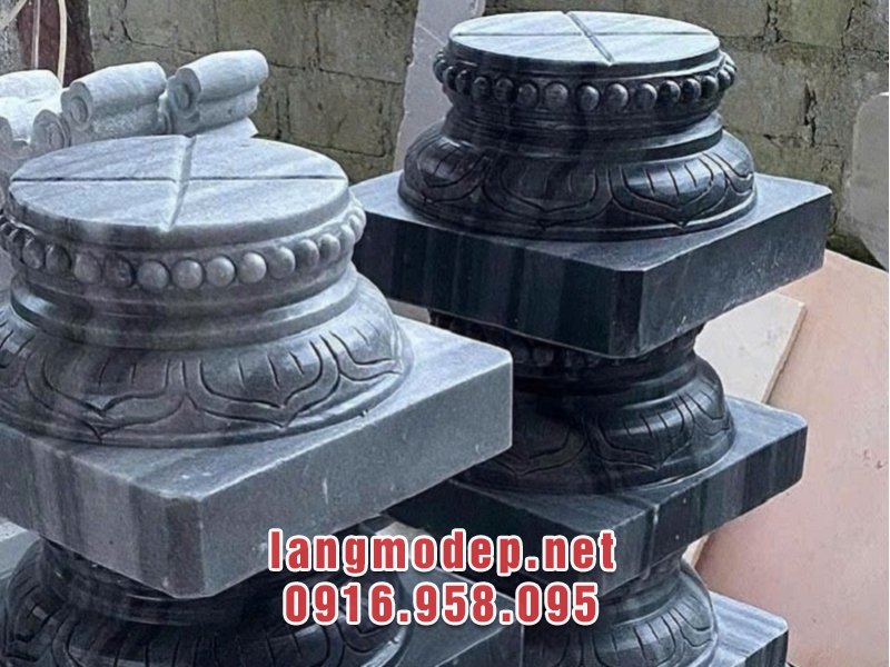 Chân tảng đá xanh rêu sang trọng, cổ điển, bền đẹp, giá tốt năm 2025