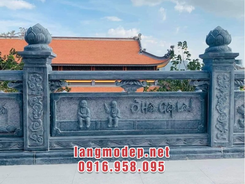 Mẫu lan can đá xanh rêu ý nghĩa, bền đẹp, giá tốt năm 2025