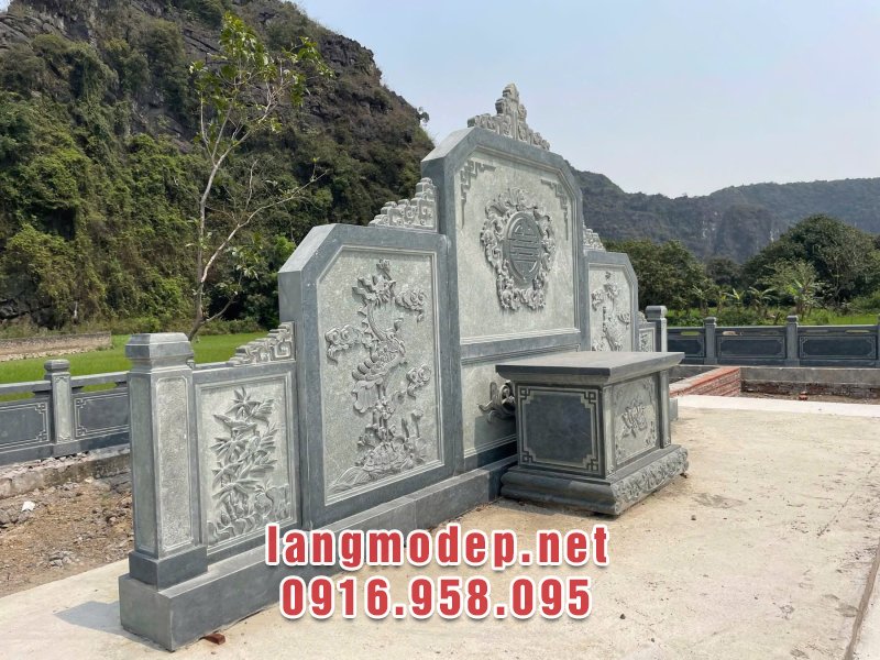 Mẫu cuốn thư đá lăng mộ đơn giản, ý nghĩa, bền đẹp, giá tốt năm 2025