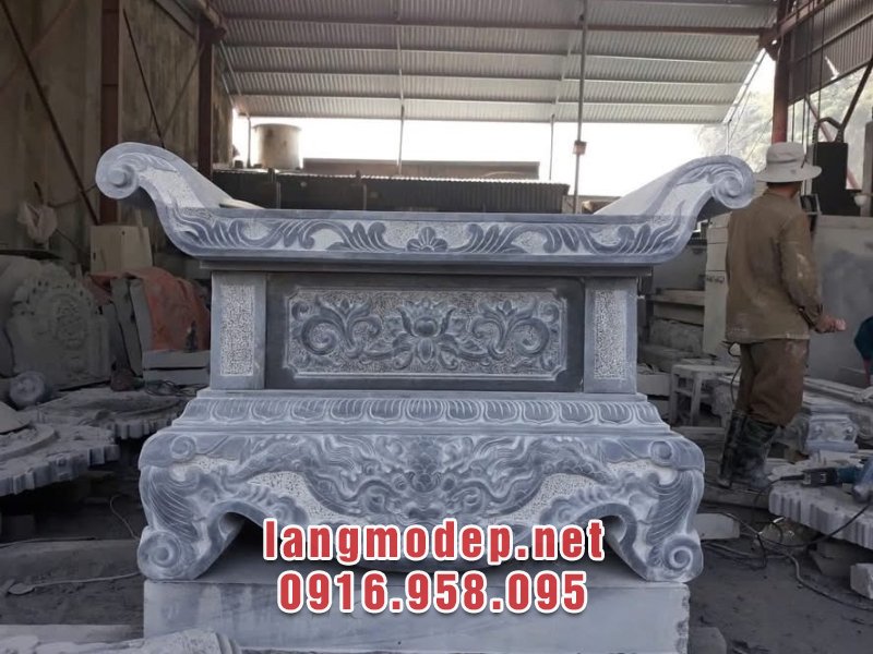 Bàn lễ đá - Bàn thờ đá xanh đen bền đẹp, tiện dụng, giá tốt năm 2026