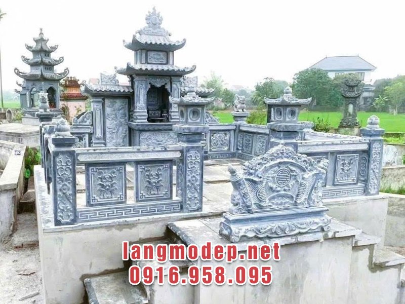 Lăng mộ đẹp Ninh Bình chuyên tư vấn thiết kế, thi công lắp đặt khu lăng mộ đá bền đẹp, giá tốt, uy tín, chất lượng