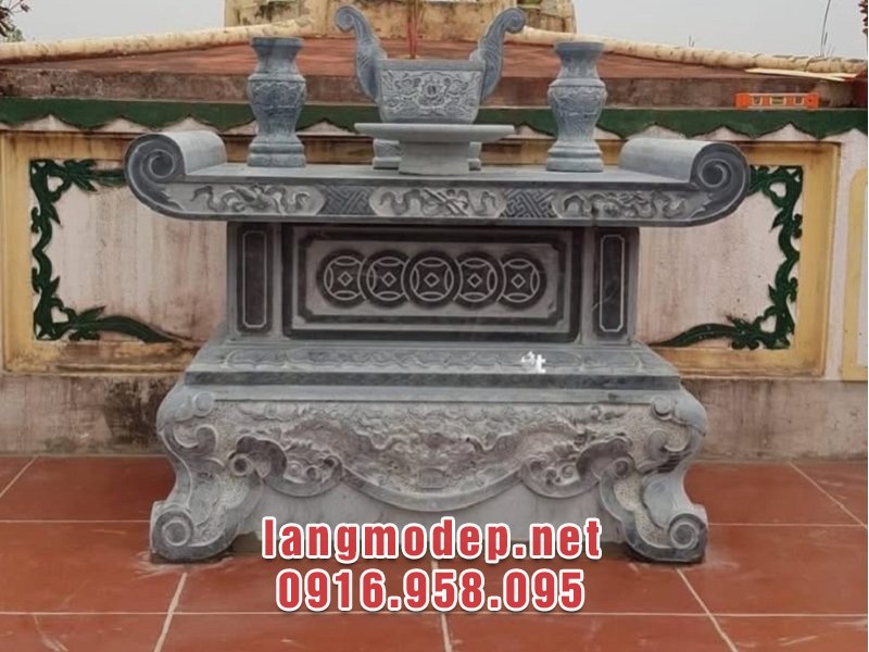 Bàn thờ đá tự nhiên tinh tế, ý nghĩa, bền đẹp, giá tốt năm 2026