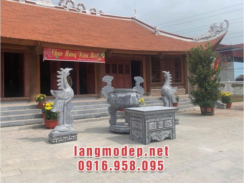 Lăng mộ đẹp Ninh Bình chuyên cung cấp đồ thờ đá bền đẹp chuẩn phong thuỷ, giá tốt, uy tín, chất lượng
