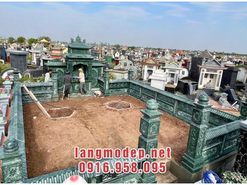 Lăng mộ đẹp Ninh Bình chuyên tư vấn thiết kế, thi công lắp đặt lăng mộ đá bền đẹp chuẩn phong thuỷ, giá tốt, uy tín, chất lượng
